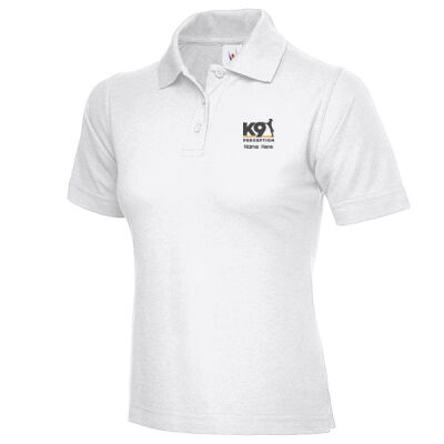 K9 Ladies Polo White Thumbnail